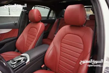  8 Mercedes C200 2019 Amg kit mild hybrid Night Package وارد الوكالة غرغورية