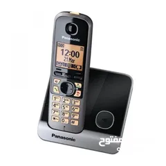  3 Panasonic KX-TG6811 Cordless Telephone  جهاز هاتف باناسونيك KX-TG6811 ECO اللاسلكي