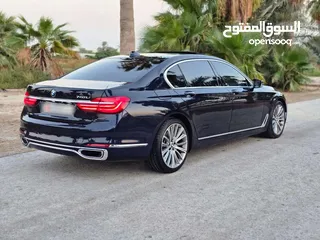  6 BMW 740Li 2017 (Blue)