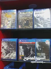  5 سيديات بلايستيشن فور  و فايف PS4 &PS5 CD.S