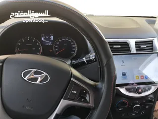  6 هونداي اكسنت للبيع موديل 2015 يد اولى