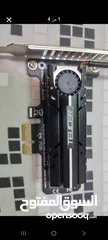  1 محول pcie 4.0 x1 nvme مع nvme 2tira مع تبريد