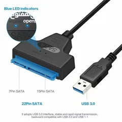  1 USB 3.0 To Sata 22 Pin Cable for 2.5" SSD@15 JD