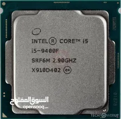  1 i5 9400f معالج نظيف واستعمال خفيف للبيع بسعر حرق 45 قابل لتفاوض ب شي بسيط جداا