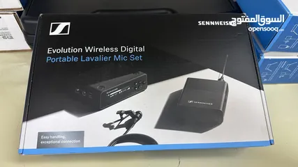  5 Sennhizer neck mice