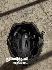 7 خوذة دارجه هوائيه  نوع :BELL مقاس:small )55-57) لون:اخضر ورمادي جدا جميل