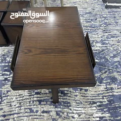  10 طاولة وسط ضيوف + طاولة صالون او مكتبة متعددة الاستخدامات