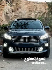  1 كيا سورنتو فل الفل مسكر أضافات جي تي لاين   بحالة الشركة لسا المميز بكل تفاصيلو وأقل سعر بسوق