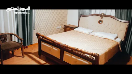 7 شقه مفروشه للايجار في الجاردنز قرب دوار الواحه وشارع المدينه المنوره