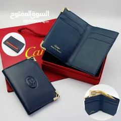  5 بوك كارتير cartier wallet  مع البوكس وكيس الماركة