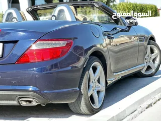  13 MERCEDES-BENZ SLK200  CONVERTIBLE  GCC  LOW MILEAGE  0% DOWNPAYMENT