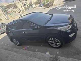  4 جيب سنتافي 2016 فل إضافات لون اسود ليل
