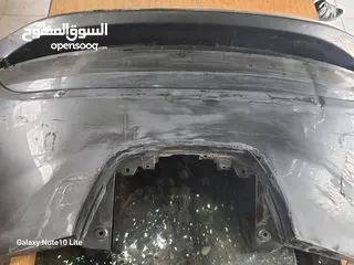 4 طبون امامي ليف 2015 نظيف في كسر بسيط عند قاعدة الشحن تمت معالجته بلاصق قوي جدا وايضا جناح امامي يمين