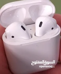  2 للبيعAirpods2 اصليات استعمال بسيط