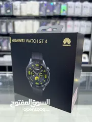  2 HUAWEI GT4 black (46mm) ساعة هواوي 4 باللون الاسود قياس 46 مم  العرض لفترة محدودة ( كمية محدودة )