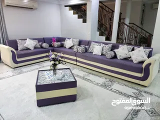  1 طقم جلوس 11 شخص Sofa set for 11 person