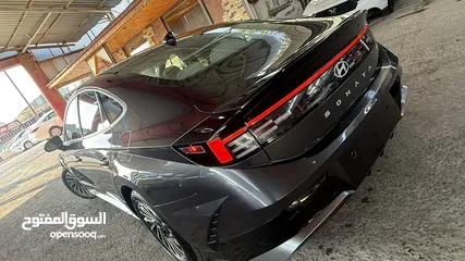  12 هونداي سوناتا 2024 السعر بدون جمرك ممشى قليل جدا 750 مايل فقط لأصحاب الإعفاءات العمومي
