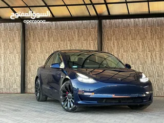  1 Tesla Model 3 2022 تيسلا بيرفورمانس دول موتور فحص كامل بسعر مغررري جدا