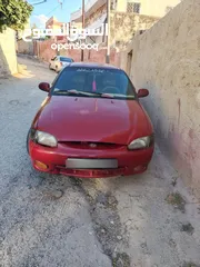  4 هونداي اكسنت  موديل 1994 محدث بوز 1997