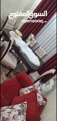  3 طقم كنب 7مقاعد بحاله الوكاله طقم سفره فخم 6كراسي مطعم زان