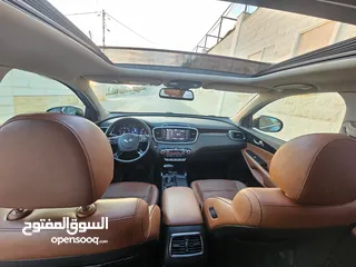  12 جيب كيا سيرانتو القصة الجديدة فل الفل مع بانوراما 4*4 موديل 2017