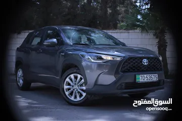  8 سيارة للايجار تويوتا كروس هايبرد RAV 4 2023 عرض 3 ايام 90 دينار