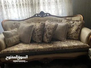  4 طقم غرفة ضيوف  مكون من 7مقاعد فاخر