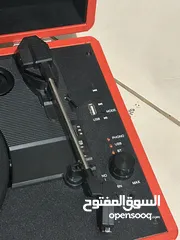  5 جهاز تشغيل أسطوانات قديمة (ريكورد بلاير) كلاسيكي وايضا به تقنية ال بلوتوث و aux