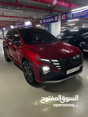  1 هونداي توسان 4*4 N line ترخيص 21 بسعر حرق فل اضافات عالكاش فقط