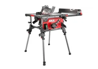  1 منشار طاولة SKIL مقاس 10 بوصات (254 مم) بقوة 2000 وات مع أرجل قابلة للطي