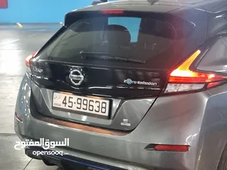  2 2021 Nissan Leaf S Plus (62kwh) كلين فحص كامل