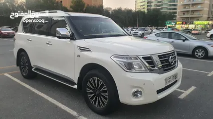  1 Nissan patrol SE PLAT 2014