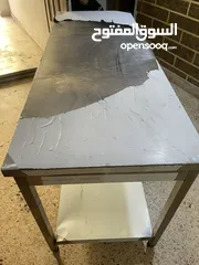 4 طاوله ستانليس ستيل طبي