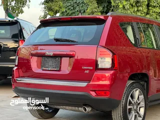  8 جيب كومباس 2016 وارد الوكالة صيانة الشركة عداد قليل فحص كامل بحاله الوكاله
