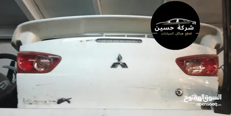  4 غطاء صندوق خلفي ميتسوبيشي لانسر 2006 - 2024  جديد / مستعمل