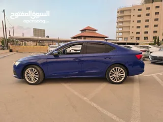  13 سكودا اوكتافيا ترخيص 2021 محرك 1500 بنزين جير أوتوماتيك  150 حصان