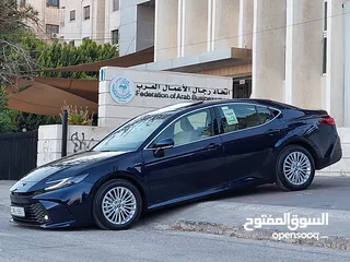  12 تويوتا كامري 2025 عداد زيرو// وارد الوكالة الأردنية// كفالة الوكالة
