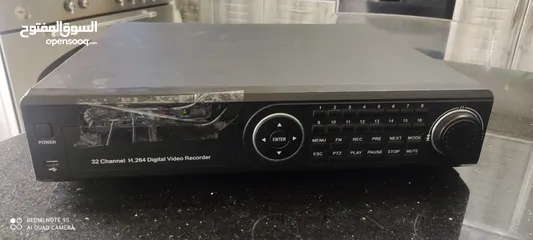  3 دي في ار DVR مع هاردسك 2 تيرا بياخد 32 كاميرا