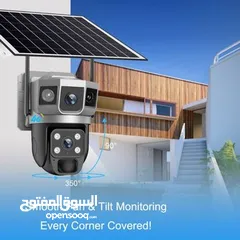  2 متوفر كاميرة مراقبه تعمل على الطاقه الشمسيه بسعر 350 شيكل والتوصيل مجاني