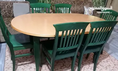 1 طاولة سفرة