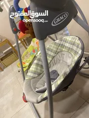  2 مرجيحة + كرسي هزاز للبيع