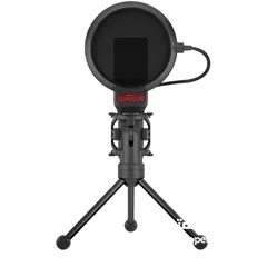  2 Redragon GM100 Gaming Stream Microphone مايك ريدراجون مكفول والتوصيل مجاني