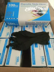 6 اغتنم الفرصه واطلب الان  متوفر. شروه كلفز نايترول اسود ازرق  المقاسات  الأحجام xs s m