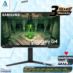  1 شاشة سامسونج Monitor Samsung G4 25inch بافضل الاسعار