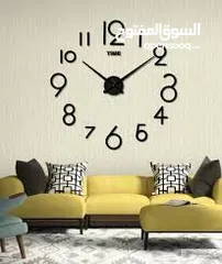  11 ساعه  حائط  ضخمه ديكور