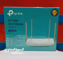  2 TP-link AC1200 Wi-Fi Router Dual Band Archer C50