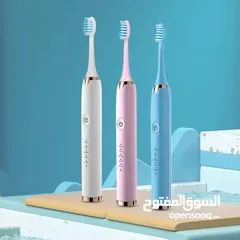  6 فرشاة الأسنان الكهربائية مقاومة للماء