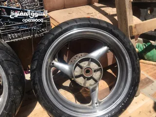  5 طقم جنطات هندا سي بي ار