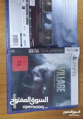  8 سيدي  resident evil village مستعمل بحالة الوكالة بسعر طري للتواصل 8493638*77 بدون النجمة