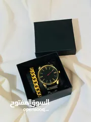  3 بوكس ساعة رجالية